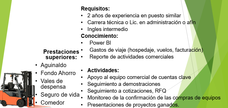 Analista de ventas